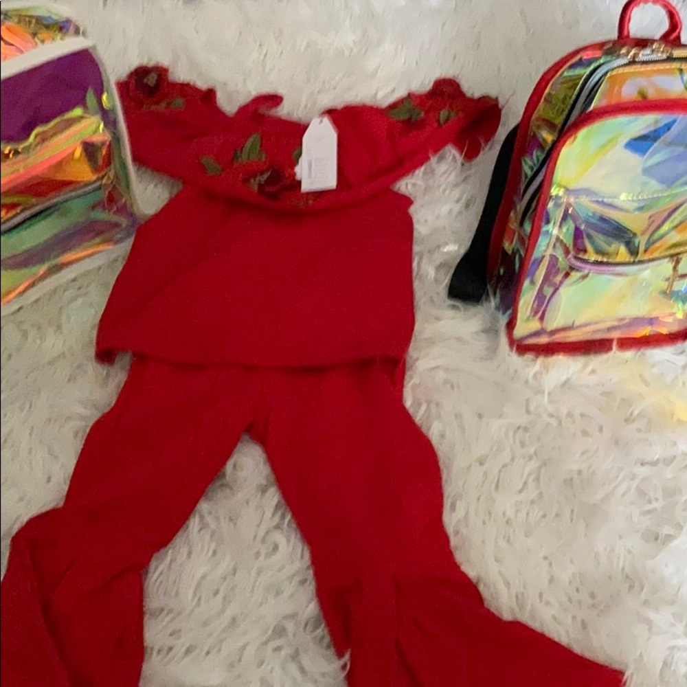 Little girls outfit two piece autumn/spring